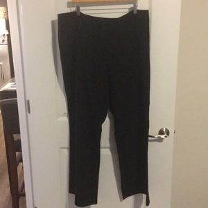 Black dress pants style&co women size 20w